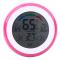 1 st Creative Digital LCD Temperaturtermometer Hygrometer Elektronisk Luftfuktighetsmätare (Röd)