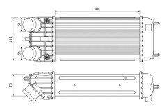 VALEO 818385 Intercooler