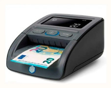 Safescan 155-S, Flera valutor, Infraröd (IR), Bläck, Magnetisk, Metallic thread, Size, Thickness, Watermark, Svart, LCD, AC, 12 V