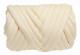 Hand- och armstickad roving – Mjölkgul