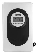 Trådlös LCD Väderstation Klocka Termometer Hygrometer Utomhus Inomhus Temperatur Luftfuktighet