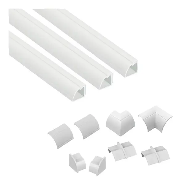 D-LINE Cable duct kit 22x22mm 3x Cable duct/Accessories 1.0m