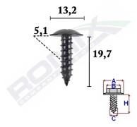 ROMIX C70593 Skruv / Bult