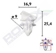 ROMIX C70617 Clip, list