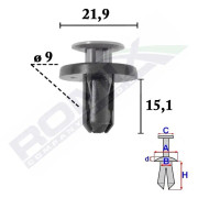 ROMIX C70622 Clip, list