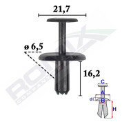 ROMIX C70564 Clip, list
