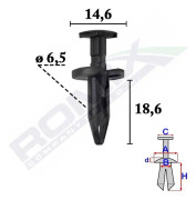 ROMIX C70624 Clip, list