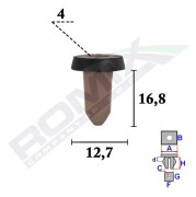 ROMIX C70601 Clip, list