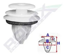 ROMIX C60553 Clip, list