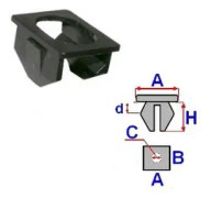 ROMIX C60383 Clip, list