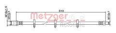 METZGER 4111486 Bromsslang