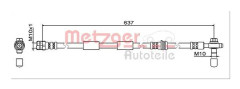 METZGER 4111475 Bromsslang
