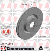ZIMMERMANN 400.5541.20 Bromsskiva