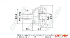 Drivknut, Framaxel, På hjulsidan, framaxel höger, framaxel vänster, Bakaxel höger, Bakaxel vänster - audi, seat, skoda, vw - OE 1J0407311G, 1K0 498 09