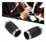 2 st Klarinett Stämningsrör Tunna 54mm Tonrör B-Dur Instrument Tillbehör Del
