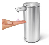 Simplehuman 266 ml uppladdningsbar sensorpump, borstad
