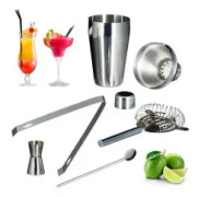 Cocktailset rostfritt stål 5 delar