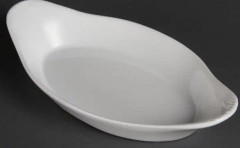 Olympia ovala fat med vita öron 43 x 229 x 127 mm - 6 st