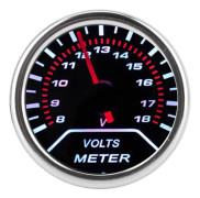 Universal Volt Meter Pointer Voltmeter Spänningsmätare 52mm Bilinstrument