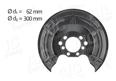 Bromssköld, Bakaxel höger, Bakaxel vänster - opel, vauxhall - OE 05 46 435, 5 46 435, 90 498 290