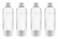 4-pack AGA AQVIA PET-flaska, 1L (Vit)