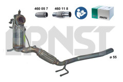 ERNST 910903 Partikelfilter (DPF)