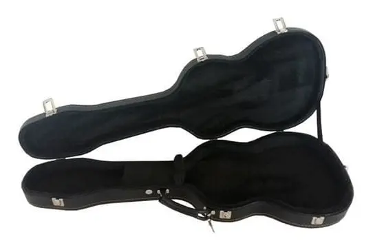 Gitarrfodral av typ LES PAUL och liknande. Int. dim. cm 104x33,5 / 29,5x10,5 Tillverkad i Italien