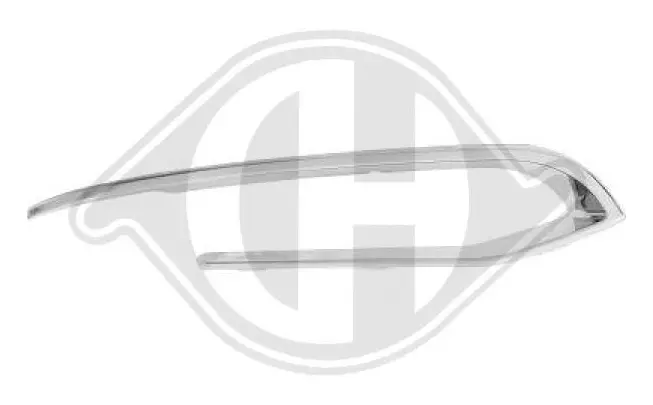 DIEDERICHS 1225262 Stötfångarlist