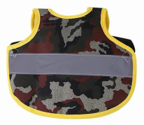 3-pack Hönor Reflekterande Väst Justerbar Kycklingsele Gåsele Kyckling Sadel Kyckling Förkläden För Hönor Fjäder Skydd Hållare För Anka Hönor Gås Kyckling Camouflage