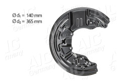 Bromssköld, framaxel höger - audi a4 b6, a4 b6 avant, a4 b6 cabriolet, a4 b7, a4 b7 avant, a4 b7 cabriolet - OE 8E0 615 312C
