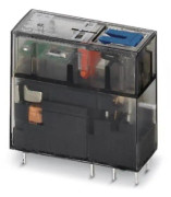 Phoenix Contact tryckrelä 24 V/DC 16 A 1 växlingskontakt REL-MR- 24DC/21HC/MS 10 stycken (2987888)