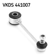 Stång/stag, krängningshämmare, Bakaxel, båda sidor Skf VKDS 44100 - audi, seat, vw - OE 1J0 505 466 B