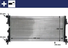 MAHLE ORIGINAL CR 2081 000S Kylare
