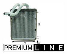 MAHLE ORIGINAL AH 179 000P Värmepaket