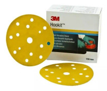 3m Slipskiva Hookit 255 P180 15t 100 Enheter Durchsichtig 150 mm