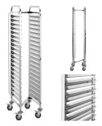 Cateringvagn hopfällbar för 20 x GN 1/1 brickcontainrar