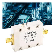 Signalförstärkarmodul Bredbands Hög Linjäritet 19dB 5M‑5G RF-signalförstärkare för Industri 5V