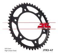 Jt Sprockets 525 Jtr3.47 Steel Bakre Drev Silver 47t