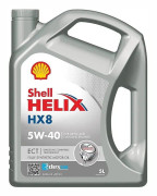 Motorolja SHELL Helix HX8 ECT 5W-40 C3, 5L Shell 550046689 - 1900704
