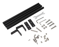 3D Stödstång Set 285mm 3D Skrivare Dragstång med Skruvpaket Stödstänger Anslutning för CR‑10 CR‑10S 3D Skrivare