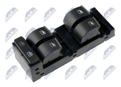 Brytare, fönsterhiss, Fram, Fordonsdörr, Förarsida - audi a3, a6 c5, a6 c5 avant - OE 4B0 959 851 4PK, 4B0 959 851, 4B0 959 851B 4PK
