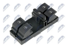 Brytare, fönsterhiss, Fram, Fordonsdörr, Förarsida - skoda - OE 1Z0 959 858A, 1Z0 959 858B 3X1, 1Z0 959 858B REH