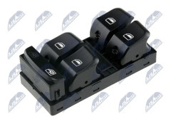 Brytare, fönsterhiss, Fram, Fordonsdörr, Förarsida - audi a4 b8, a4 b8 avant, a5 sportback, q5 - OE 8K0 959 851 V10, 8K0 959 851, 8K0 959 851D V10