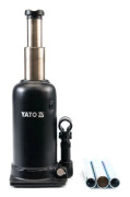 Yato YT-1711, Hydraulisk lyftanordning, 5000 kg, 0,5 m, 23 cm, 50 cm, Svart