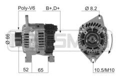 Generator - citroën, fiat, peugeot, suzuki - OE 5701 C3, 5705 2N, 5705 F3