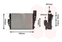 VAN WEZEL 09004317 Intercooler
