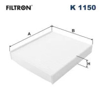 Kupefilter Filtron K 1150 - ford, volvo - OE 1354 952, 30780376, 8687389