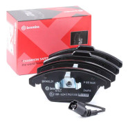 Bromsbeläggsats, Framaxel - audi, seat, skoda, vw - OE 1KD698151G, 3C0698151A, 3C0698151C