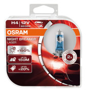 Osram Night Breaker Laser, 75 W, 12 V, H4, halogen, 2 styck