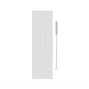 CHEERS Sugrör 27cm Set/8 inkl borste